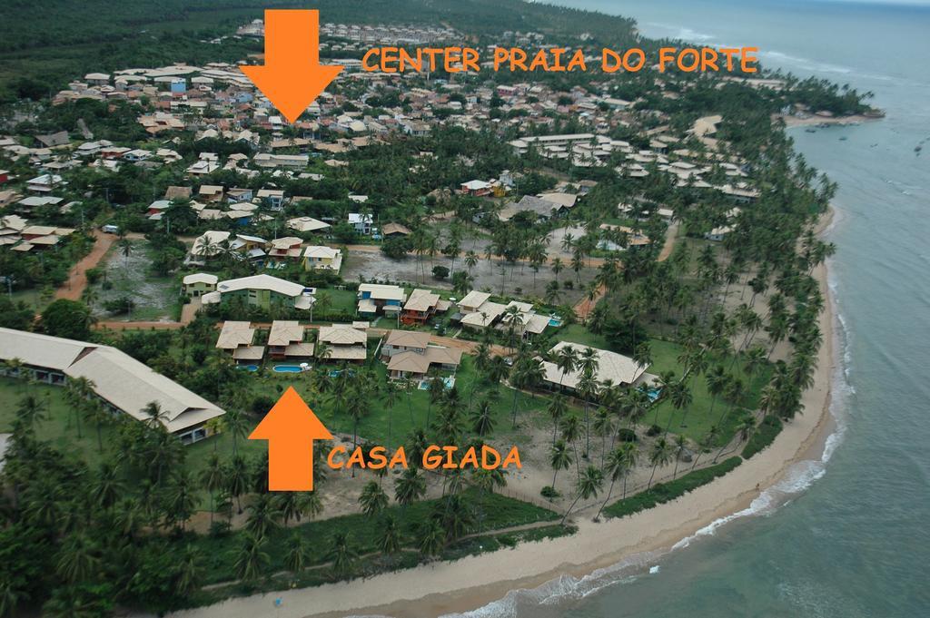 Casa Giada Villa Praia do Forte Rum bild